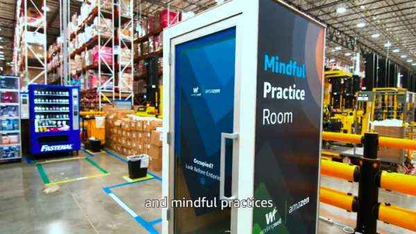 Amazon установила на складах "будки для медитации"