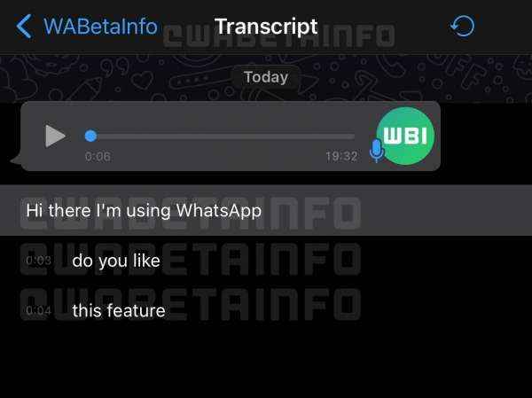 WhatsApp начнет преобразовывать голосовые в текст