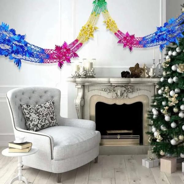 Как украсить потолок к Новому году: популярные идеи для домашнего декора